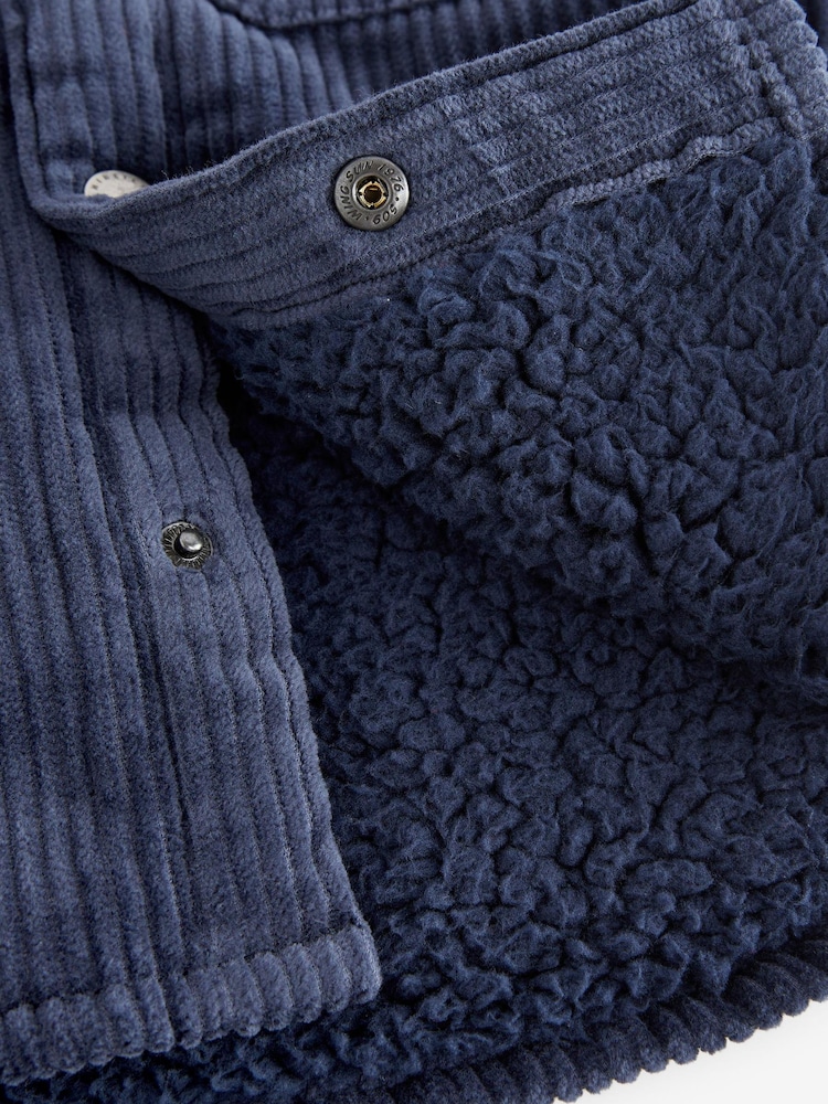 Marineblau - Corduroy Shacket (3Monate-12Jahre) - Bild 8 von 8