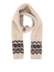 Totes Fair Isle Scarf & Hat Set - Bild 4 av 5