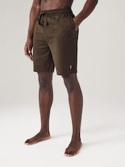 Blue/Brown Lightweight Jogger Shorts 2 Pack - Image 4 of 12