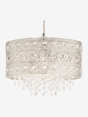 Chrome Maya Easy Fit Pendant Lamp Shade - Image 5 of 7
