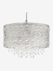 Chrome Maya Easy Fit Pendant Lamp Shade - Image 6 of 7