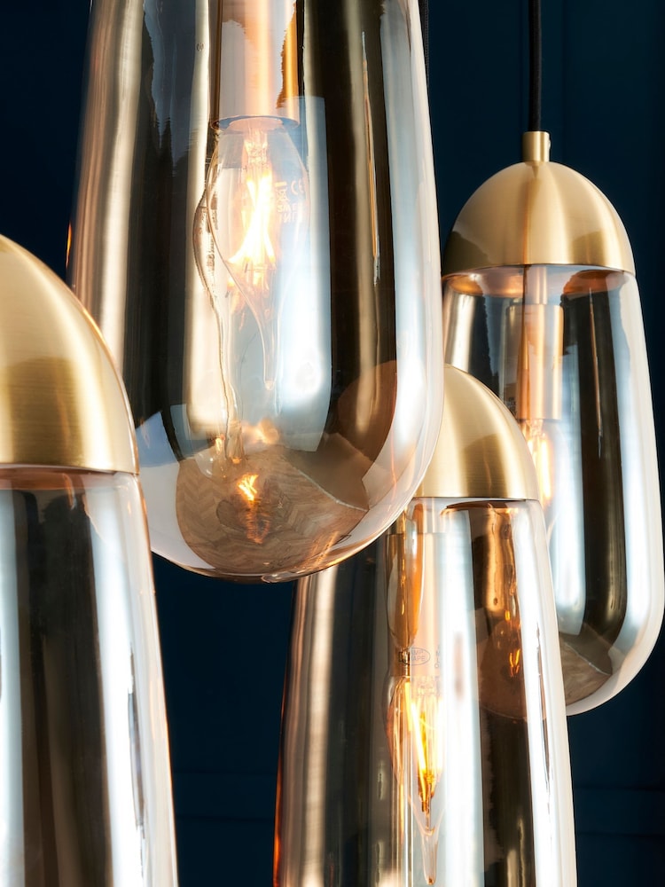 Visconte by BHS Brass Bacoli Pendant Ceiling Light - Image 2 of 3
