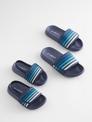 Blue Touch Fastening Stripe Sliders - Image 1 of 9