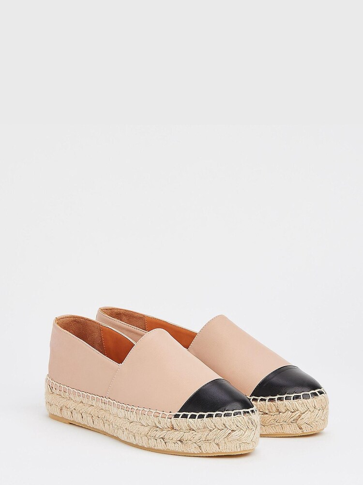 LK Bennett Neutral Talia Flatform Espadrilles - Image 2 of 4