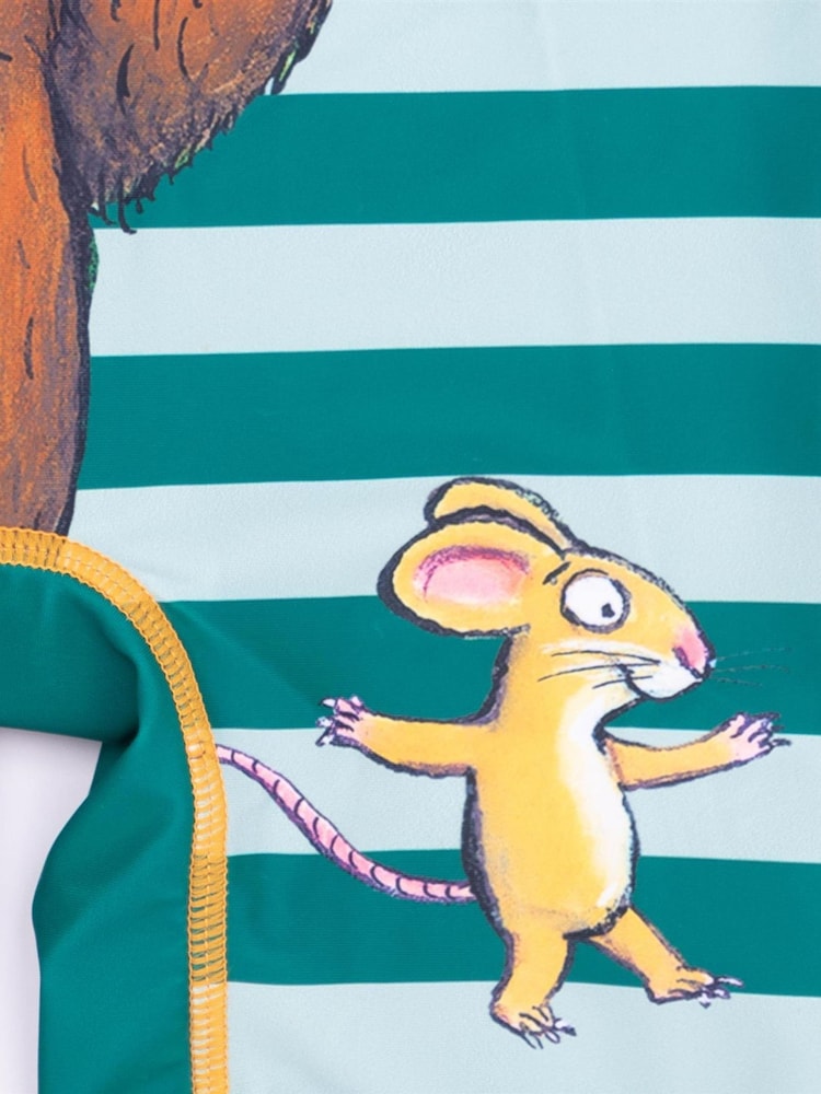 Vanilla Underground Green Gruffalo Boys Licensing Short Sleeve Sunsafe Suit - Image 5 of 5