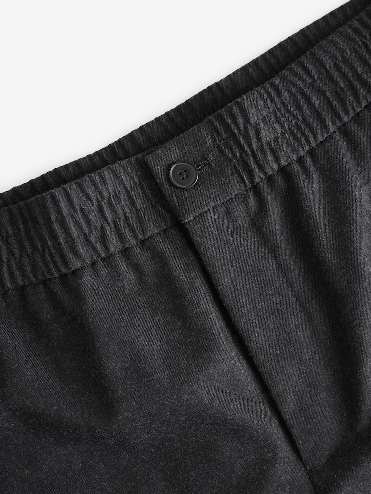 Antraciet - Joggingbroeken met elastische taille en een nette uitstraling - Image 3 of 8