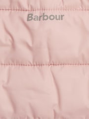 Barbour® Pink Baffle Quilted Dog Coat - Image 7 of 8