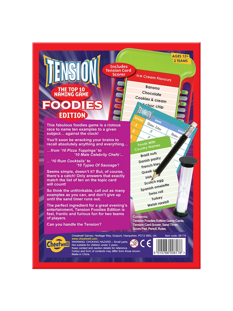 Cheatwell Games Tension Foodies Naming Game - Image 2 of 3