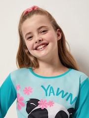 Harry Bear Blue Panda Animal Printed Pyjamas - Image 4 of 4