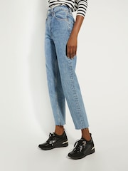 Dune London Black Side Zip Eiline Wedge Trainers - Image 1 of 6