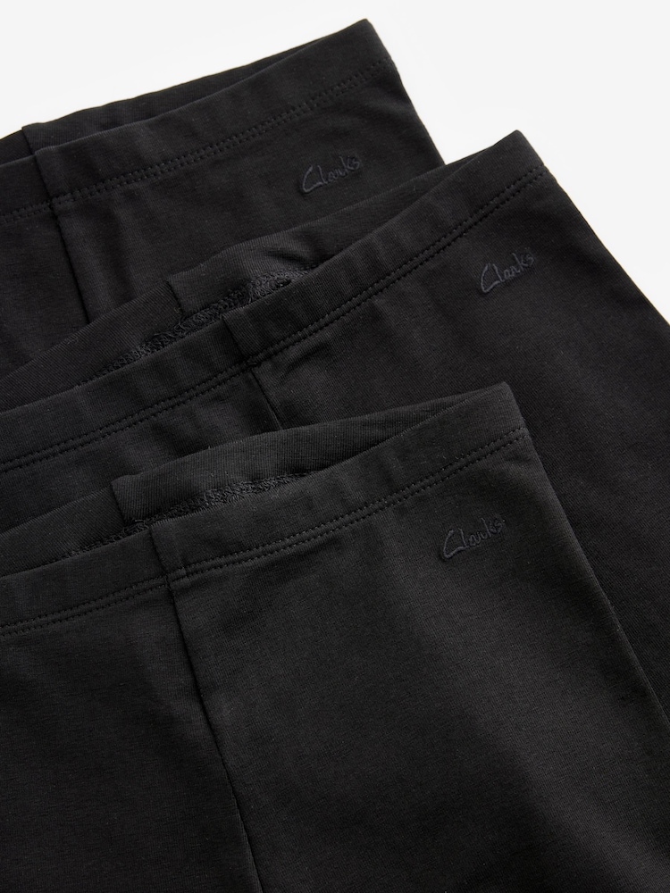 Schwarz - Clarks – School – Jersey-Radlershorts im 3er-Pack - Bild 7 von 7 Schwarz - Clarks – School – Jersey-Radlershorts im 3er-Pack - Bild 7 von 7