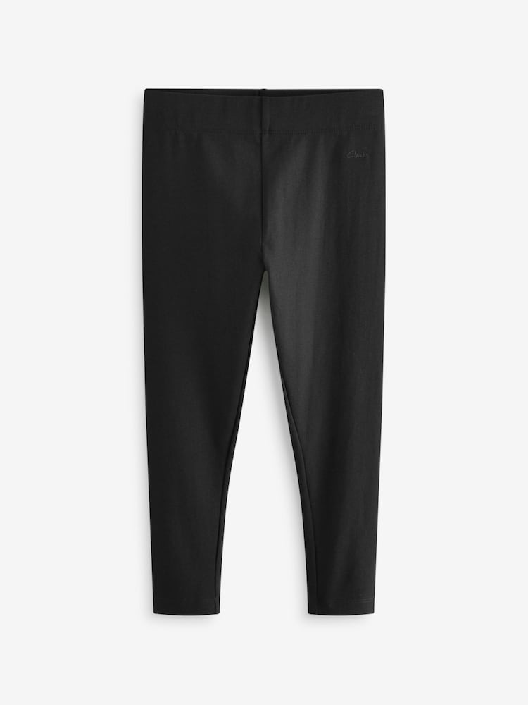 Schwarz - Clarks Jersey-Leggings für die Schule im 3er-Pack - Image 2 of 3