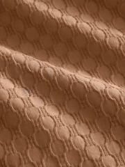 Appletree Brown Santos 100% Cotton Duvet Cover Set - Image 3 of 4