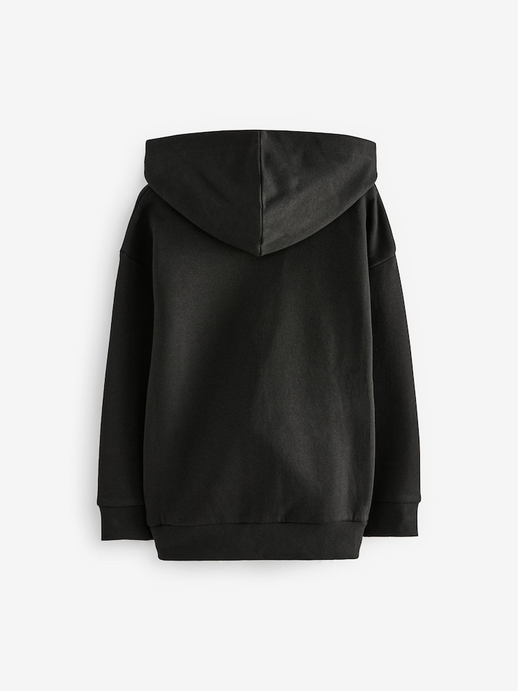 Clarks Black Zip Through Sweat Hoodie - Image 2 of 5