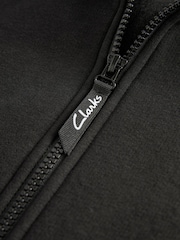 Clarks Black Zip Through Sweat Hoodie - Image 4 of 5