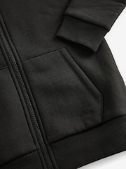 Clarks Black Zip Through Sweat Hoodie - Image 5 of 5