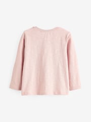 Pink Pretty Fairy 100% Cotton Long Sleeve T-Shirt (3mths-7yrs) - Image 2 of 3