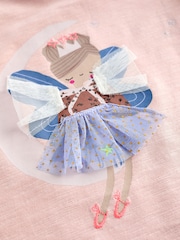 Pink Pretty Fairy 100% Cotton Long Sleeve T-Shirt (3mths-7yrs) - Image 3 of 3
