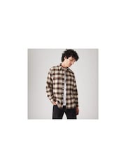 Levi's® Neutrals James Plaid Jackson Worker 100% Cotton Overshirt - Image 1 of 7