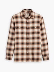Levi's® Neutrals James Plaid Jackson Worker 100% Cotton Overshirt - Image 5 of 7