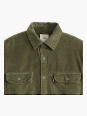 Levi's® Green Jackson Worker 100% Cotton Overshirt - Image 6 of 7