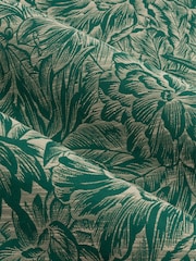 Wylder Emerald Grantley Jacquard Eyelet Curtains - Image 5 of 5