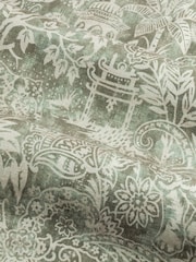 Wylder Sage Bengal Chenille Eyelet Curtains - Image 4 of 5