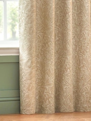Wylder Natural Grantley Jacquard Pencil Pleat Curtains - Image 3 of 5