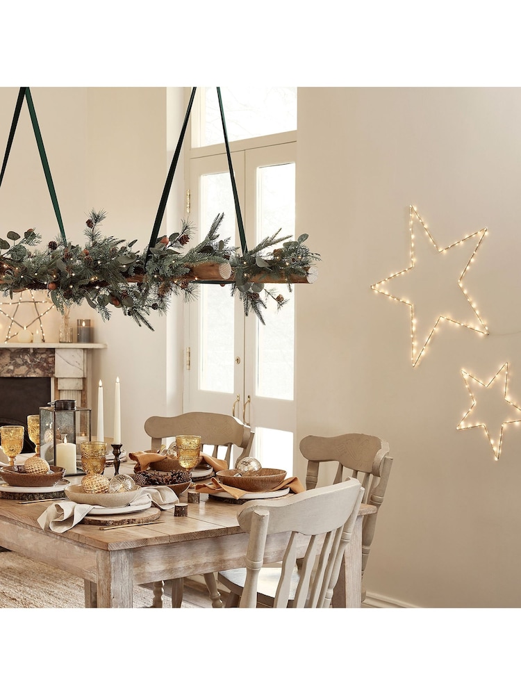 Lights4fun Gold 60cm Gold Osby Star Window Light - Image 2 of 2