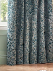 Wylder Wedgewood Grantley Jacquard Eyelet Curtains - Image 3 of 5