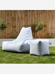 Extreme Lounging Grey Garden Bean Bag - Image 1 of 2