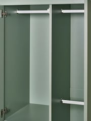 Sage Green Kids Alix Double, 3 drawers Wardrobe - Image 10 of 13