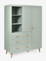 Sage Green Kids Alix Double, 3 drawers Wardrobe - Image 9 of 13