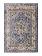 Asiatic Rugs Blue Sovereign Vintage Floral Rug - Image 2 of 4