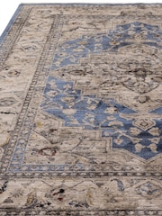 Asiatic Rugs Blue Sovereign Vintage Floral Rug - Image 3 of 4
