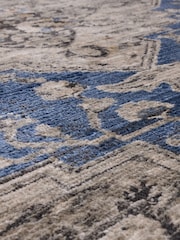 Asiatic Rugs Blue Sovereign Vintage Floral Rug - Image 4 of 4