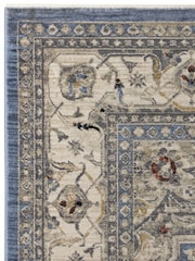 Asiatic Rugs Blue Sovereign Vintage Floral Rug - Image 5 of 8
