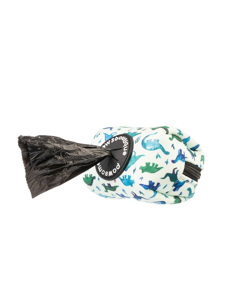 Pawsome Paws Boutique Blue Dog Poo Bag Holder And Bow Tie Set - Image 5 of 5