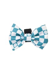 Pawsome Paws Boutique Teal Blue Dog Poo Bag Holder And Bow Tie Set - Image 3 of 5