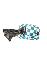 Pawsome Paws Boutique Teal Blue Dog Poo Bag Holder And Bow Tie Set - Image 5 of 5