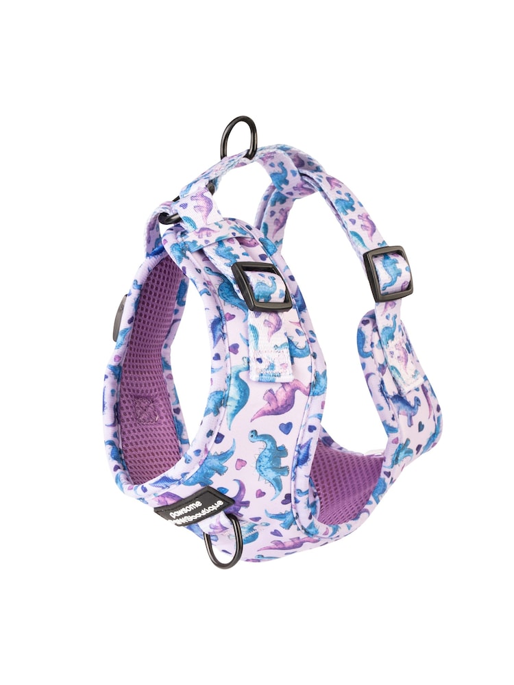 Pawsome Paws Boutique Purple Adjustable Dog Harness - Image 4 of 4