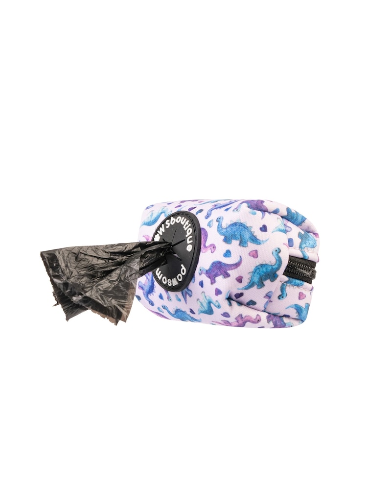 Pawsome Paws Boutique Purple Dog Poo Bag Holder And Bow Tie Set - Image 5 of 5