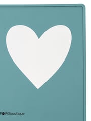 Pawsome Paws Boutique Teal Green Silicone Pet Placemat - Image 5 of 5