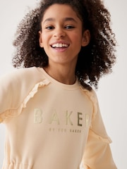 Baker by Ted Baker Frilled Sweat Dress - Image 4 of 9