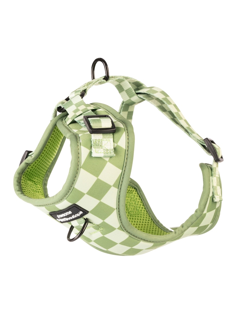 Pawsome Paws Boutique Dark Green Adjustable Dog Harness - Image 4 of 4
