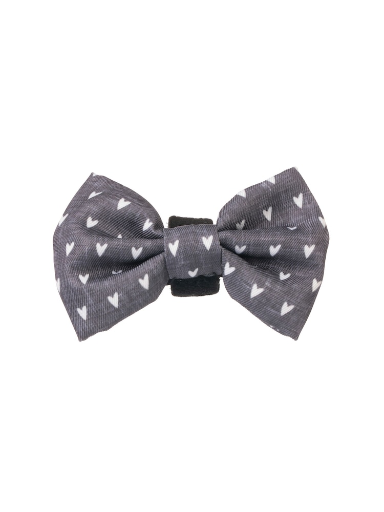 Pawsome Paws Boutique Black Dog Poo Bag Holder And Bow Tie Set - Image 2 of 5