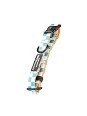 Pawsome Paws Boutique Teal White Dog Collar And Lead Set - Image 3 of 4
