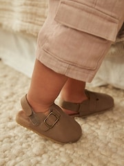 Neutral Pram Clogs (0-2mths) - Image 1 of 7