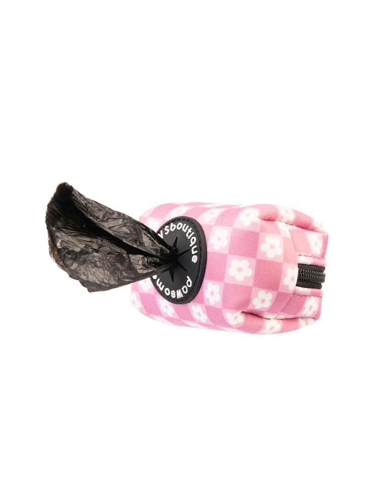 Pawsome Paws Boutique Purple Dog Poo Bag Holder And Bow Tie Set - Image 5 of 5