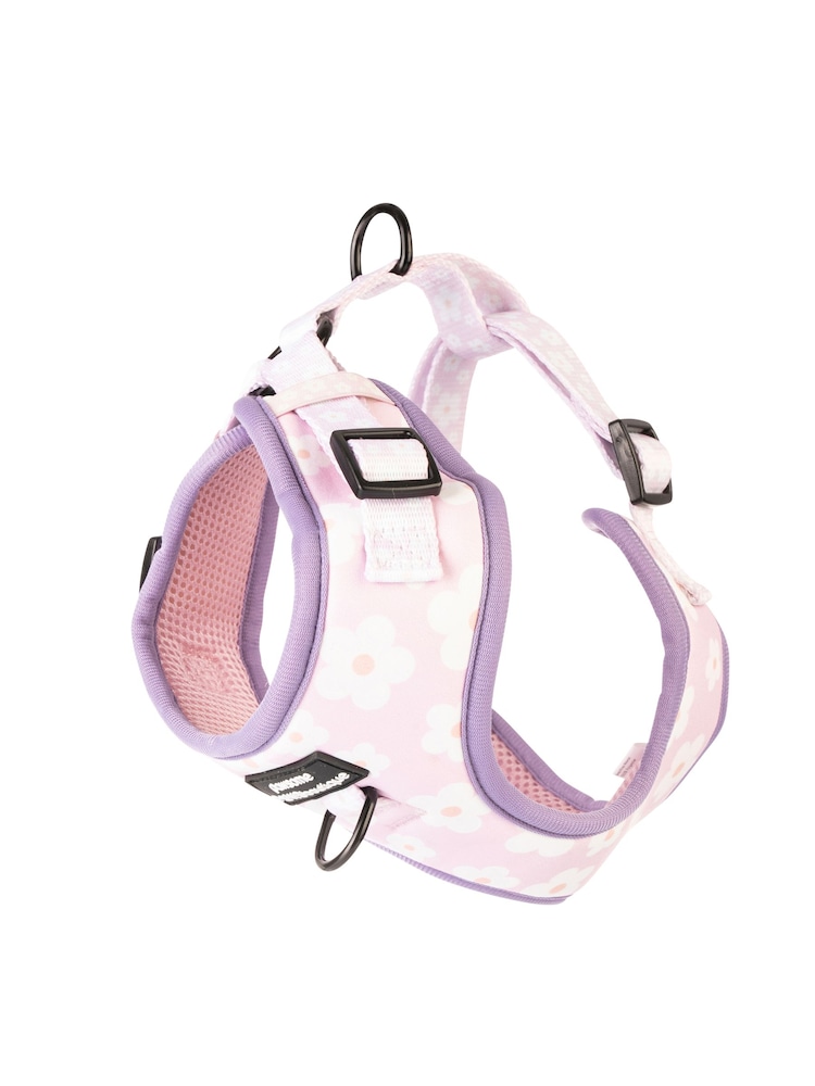 Pawsome Paws Boutique Pale Pink Adjustable Dog Harness - Image 4 of 4